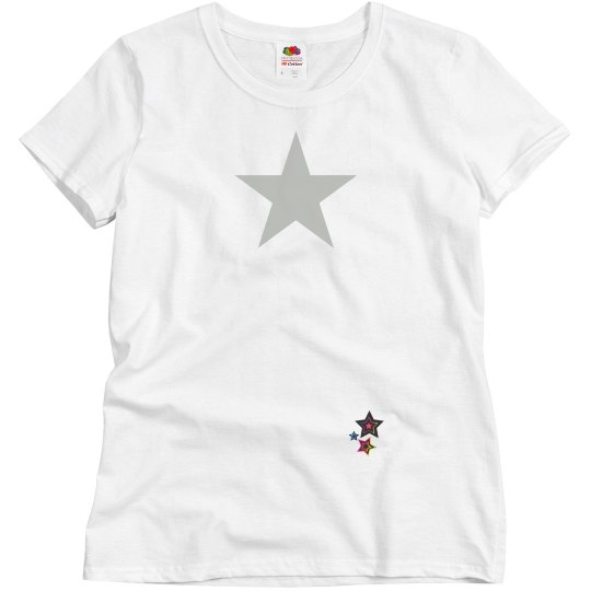 Silver star top Silver star top