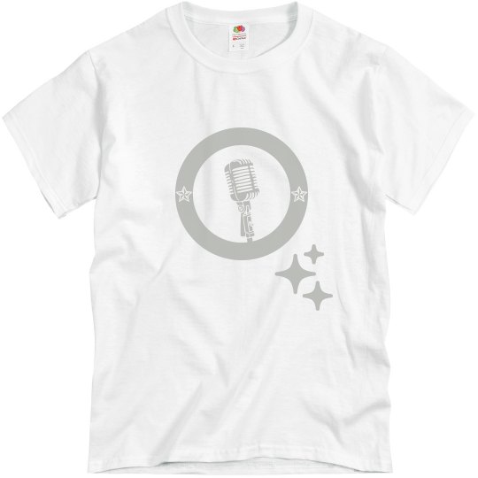 Silver Stars mic tshirt Silver Stars mic tshirt
