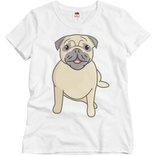 Sitting Pug Sitting Pug
