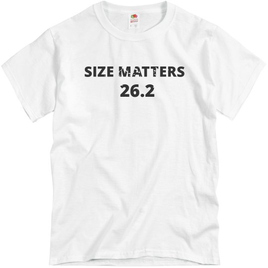 Size Matters 26.2 Size Matters 26.2