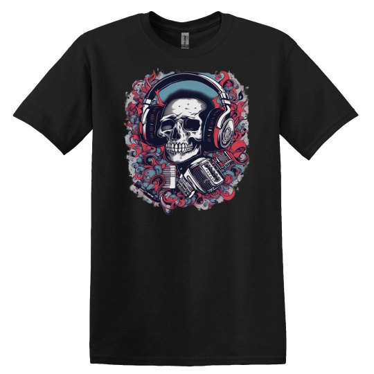 Skull Music Retro
