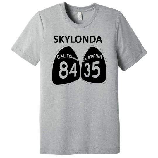 Skylonda CA - black ink
