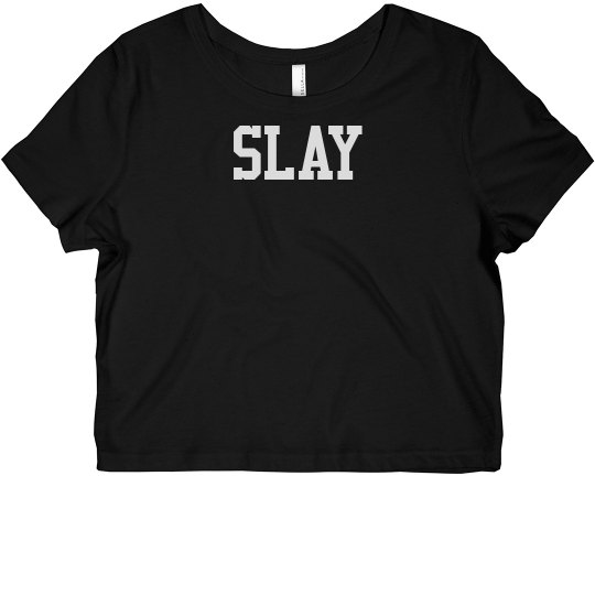 Slay crop top