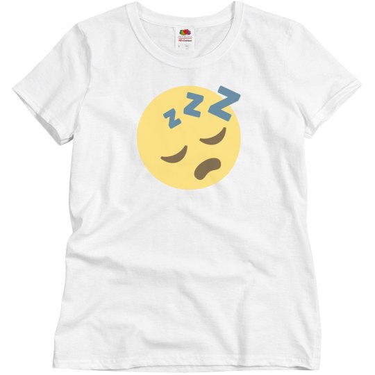 Sleeping Face Emoji Tee