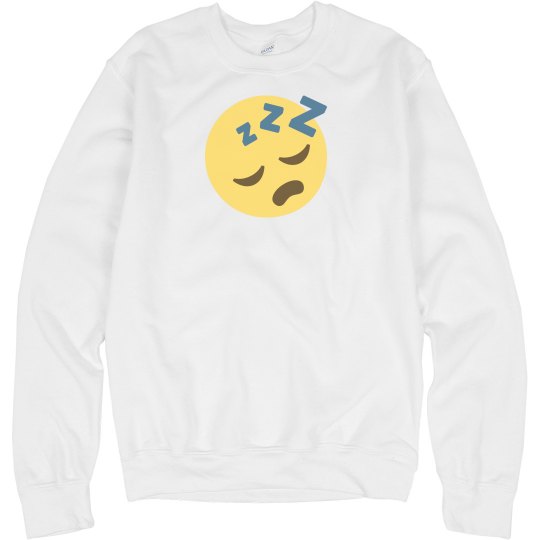 Sleeping Face Unisex Sweatshirt 