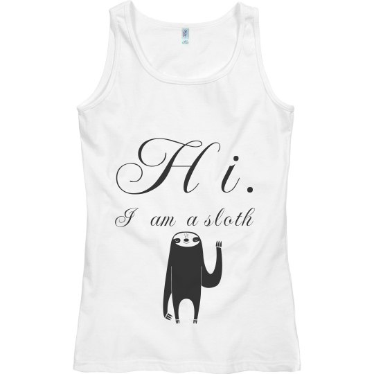 Sloth Tank Top