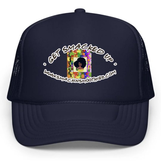 SMACKIN' " GET SMACKED UP" TRUCKER SNAPBACK (ROYAL)