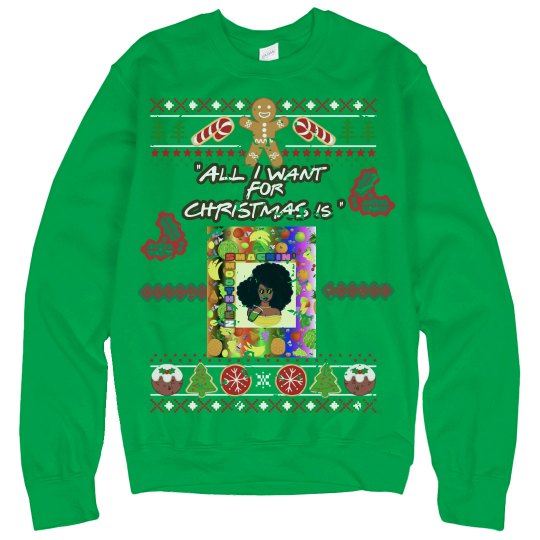 SMACKIN' CHRISTMAS SWEATER (GREEN)