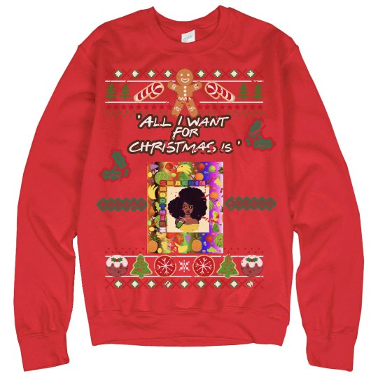 SMACKIN' CHRISTMAS SWEATER (RED)