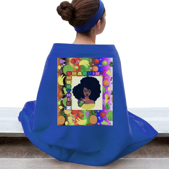 SMACKIN' HEAVY BLEND FLEECE STADIUM BLANKET (ROYAL) SMACKIN' HEAVY BLEND FLEECE STADIUM BLANKET (ROYAL)