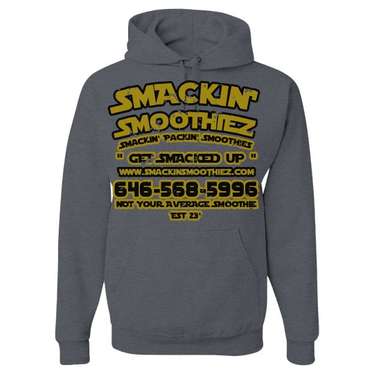 SMACKIN' HOODIE (DARK HEATHER)