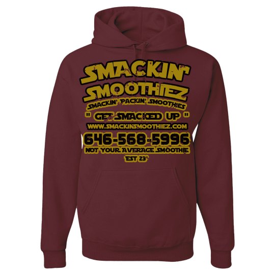 SMACKIN' HOODIE (MAROON)