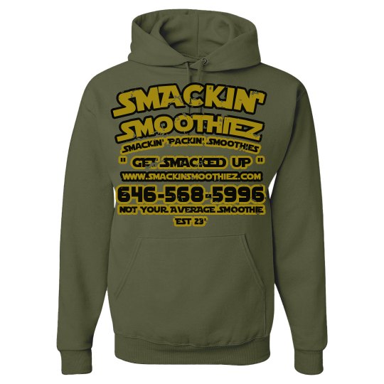 SMACKIN' HOODIE (MILITARY GREEN)