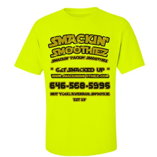 SMACKIN' TEE (SAFETY GREEN)
