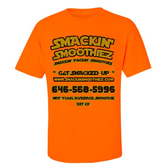 SMACKIN' TEE (SAFETY ORANGE)