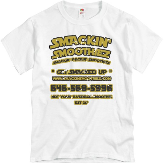 SMACKIN' TEE (WHITE)