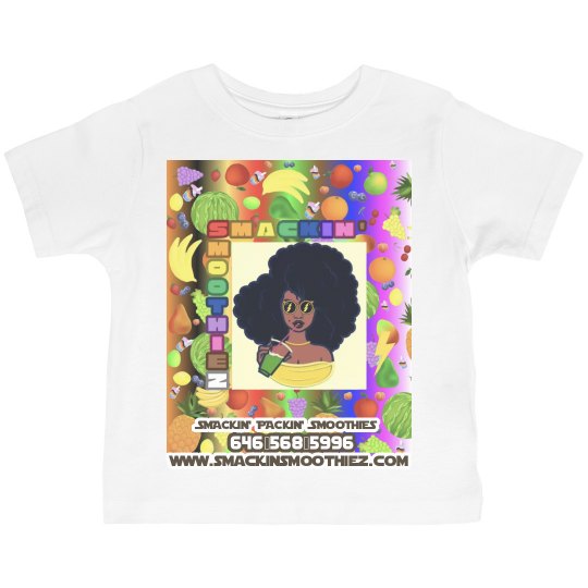 SMACKIN' TODDLER BASIC LOGO TEE (WHITE) SMACKIN' TODDLER BASIC LOGO TEE (WHITE)