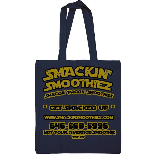 SMACKIN' TOTE BAG (NAVY) SMACKIN' TOTE BAG (NAVY)