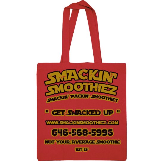 SMACKIN' TOTE BAG (RED) SMACKIN' TOTE BAG (RED)
