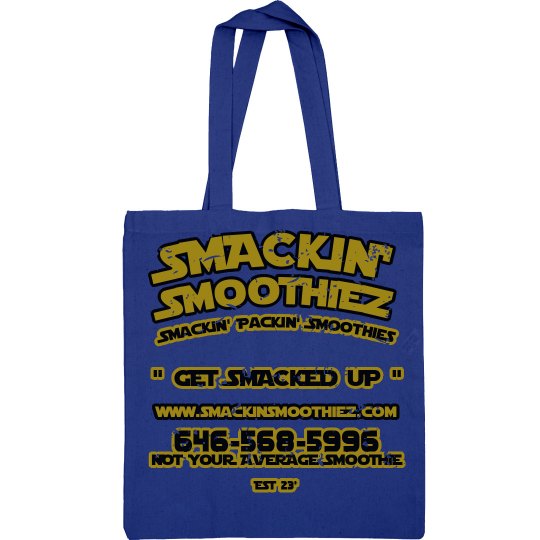 SMACKIN' TOTE BAG (ROYAL)