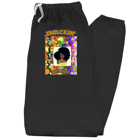 SMACKIN' UNISEX BASIC SWEATPANTS (BLACK) SMACKIN' UNISEX BASIC SWEATPANTS (BLACK)