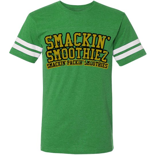 SMACKIN' UNISEX VINTAGE SPORTS T-SHIRT (GREEN)