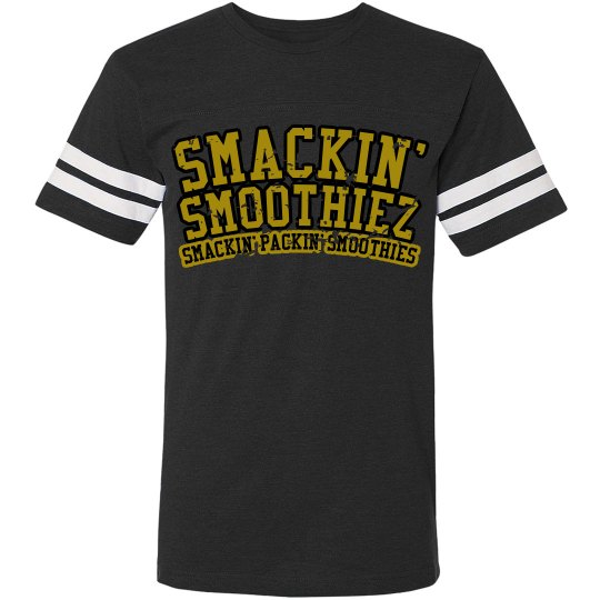 SMACKIN' UNISEX VINTAGE SPORTS T-SHIRT (SMOKE) SMACKIN' UNISEX VINTAGE SPORTS T-SHIRT (SMOKE)