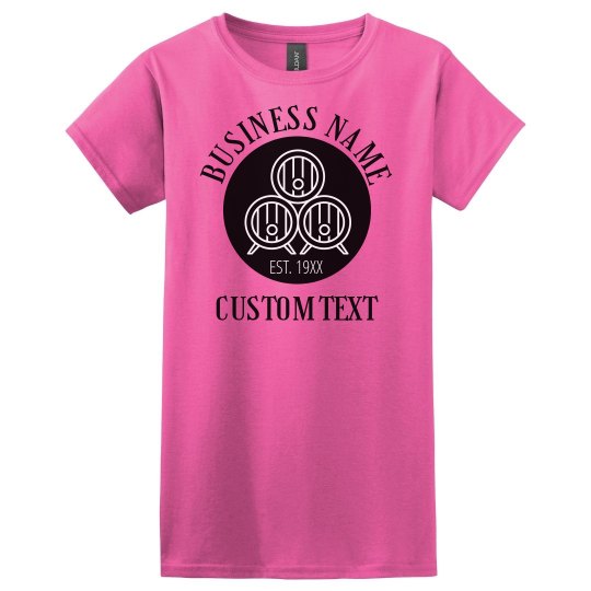 Small Business Wine Tee