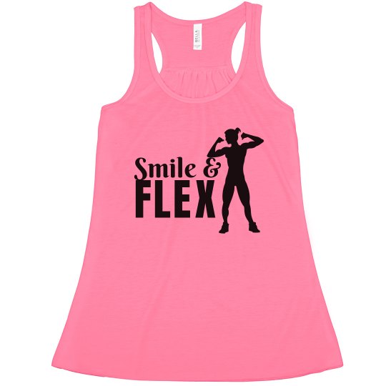 Smile and flex Smile and flex
