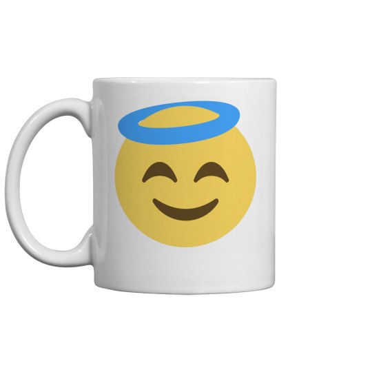 Smiling Face with Halo Coffee Mug Smiling Face with Halo Coffee Mug