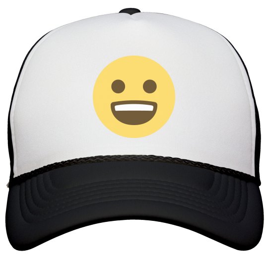 Smiling Face with Open Mouth Snapback Hat