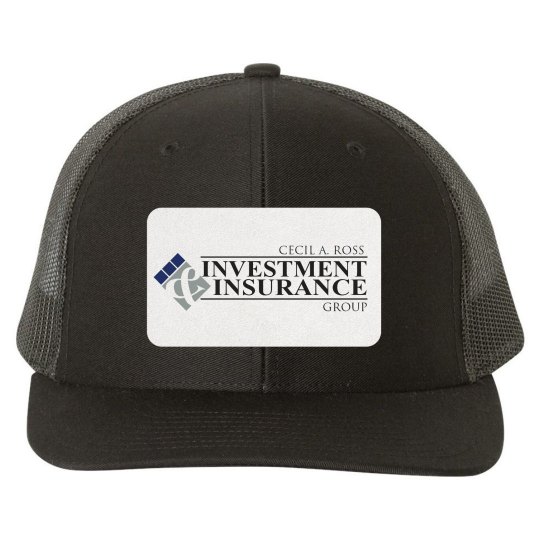 Snapback Trucker Hat - Rectangle Patch