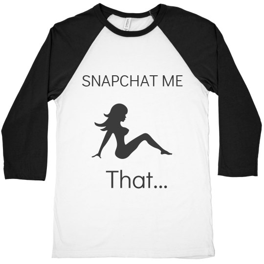 Snapchat tee
