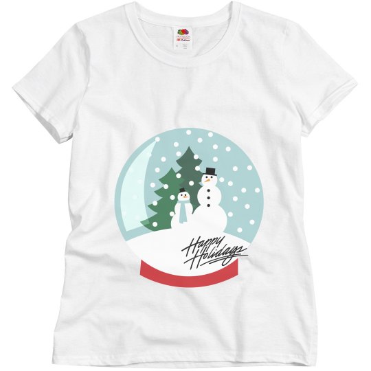 Snowglobe maternity Shirt Snowglobe maternity Shirt