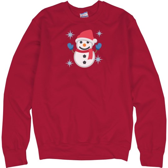 Snowman Unisex Crewneck Sweatshirt 