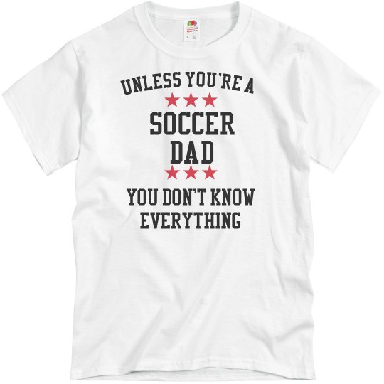 Soccer dad knows all Soccer dad knows all