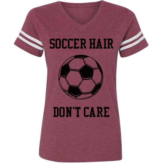 Soccer hair