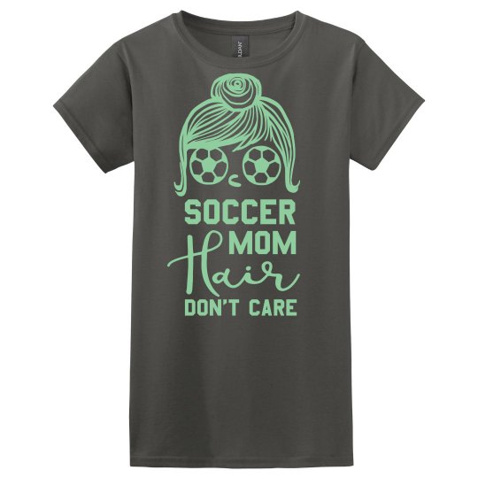 Soccer Mom Hair Tee-light blu/mint