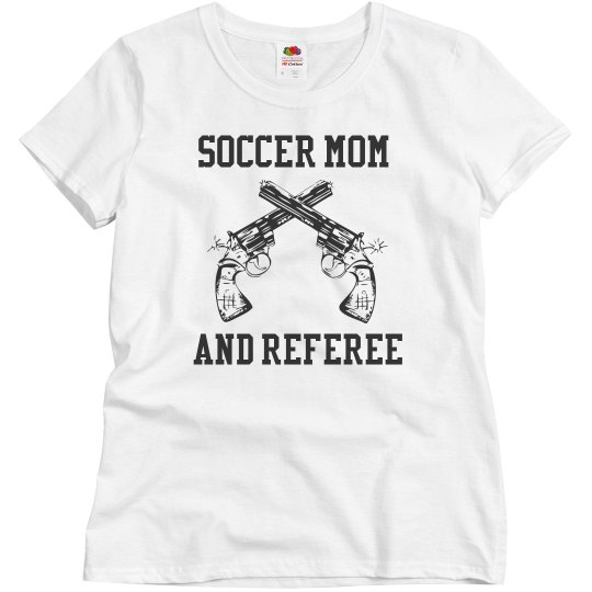 Soccer mom/referee