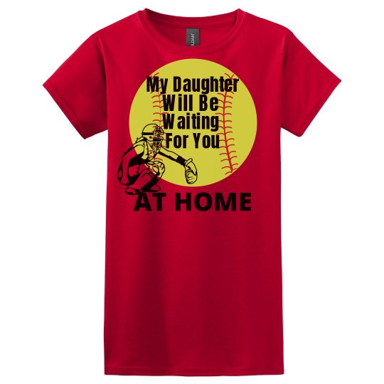 Softball catcher mom Softball catcher mom