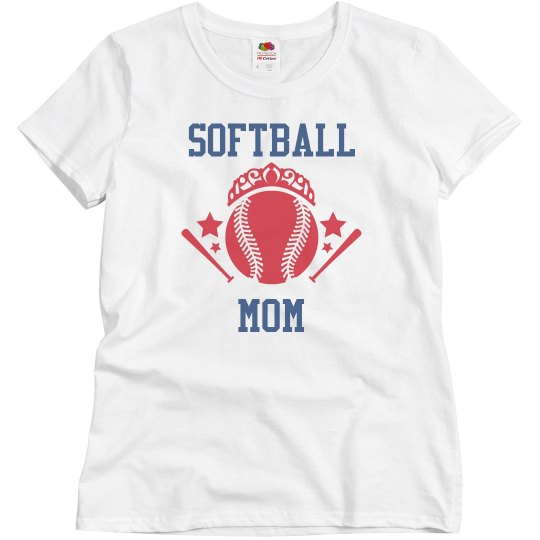 SOFTBALL MOM CROWN