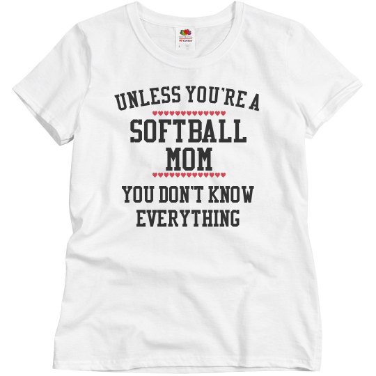 Softball mom knows all