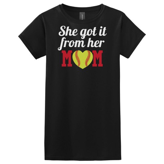 Softball mom Softball mom