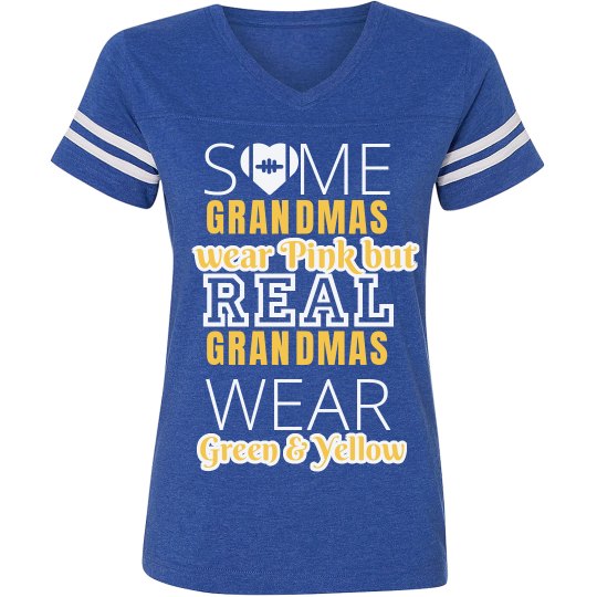 Some Grandma's wear green & yellow