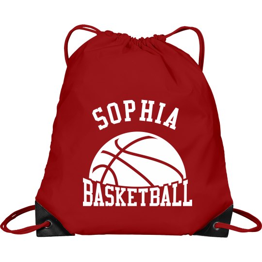 Sophia basketball bag