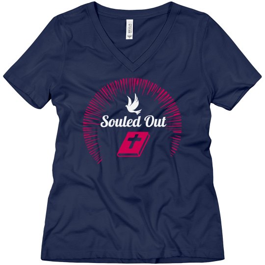 Souled Out Vneck Tee