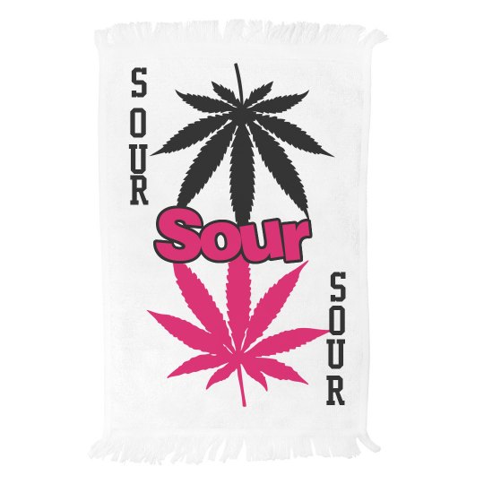 Sour "Flower Flag" Small Towl 