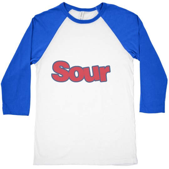 Sour "Majors" BaseBall T 