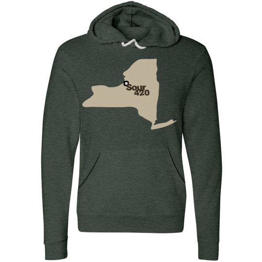 Sour NY State High Pullover 