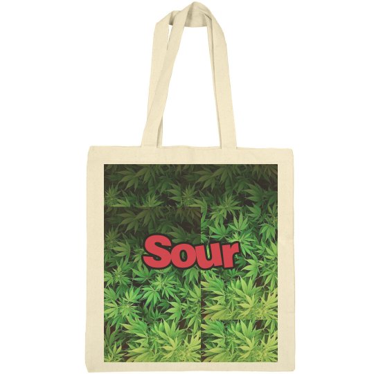 Sour "Stash Goodies" Canvas Bag 